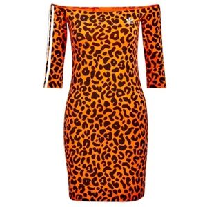 ADIDAS Originals Rich Minsi  lLeopard print mini dress🔥🔥 SIZE MEDIUM